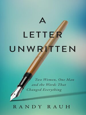 cover image of A Letter Unwritten